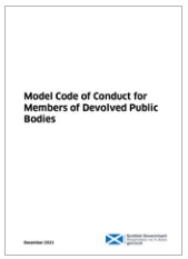 Model Code of Conduct for Members of Devolved Public Bodies (2021)