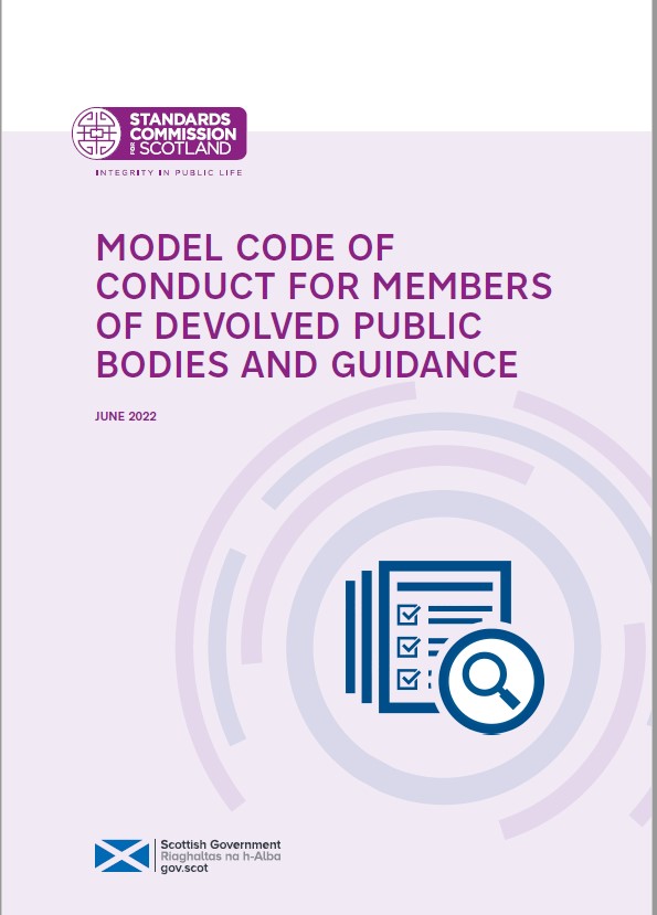 Combined Model Code of Conduct and Guidance