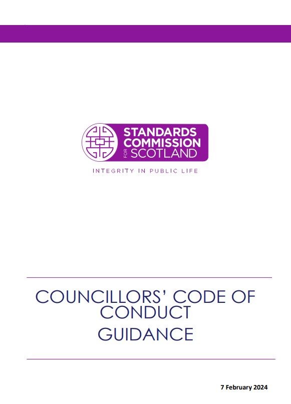 Councillors' Code of Conduct - Guidance 2024