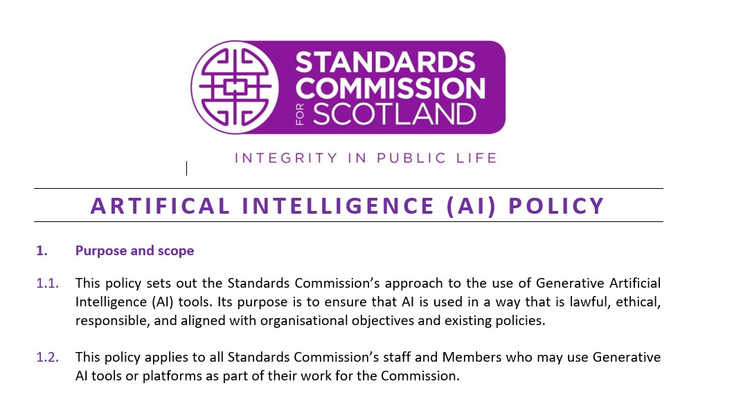 Artificial Intelligence Policy